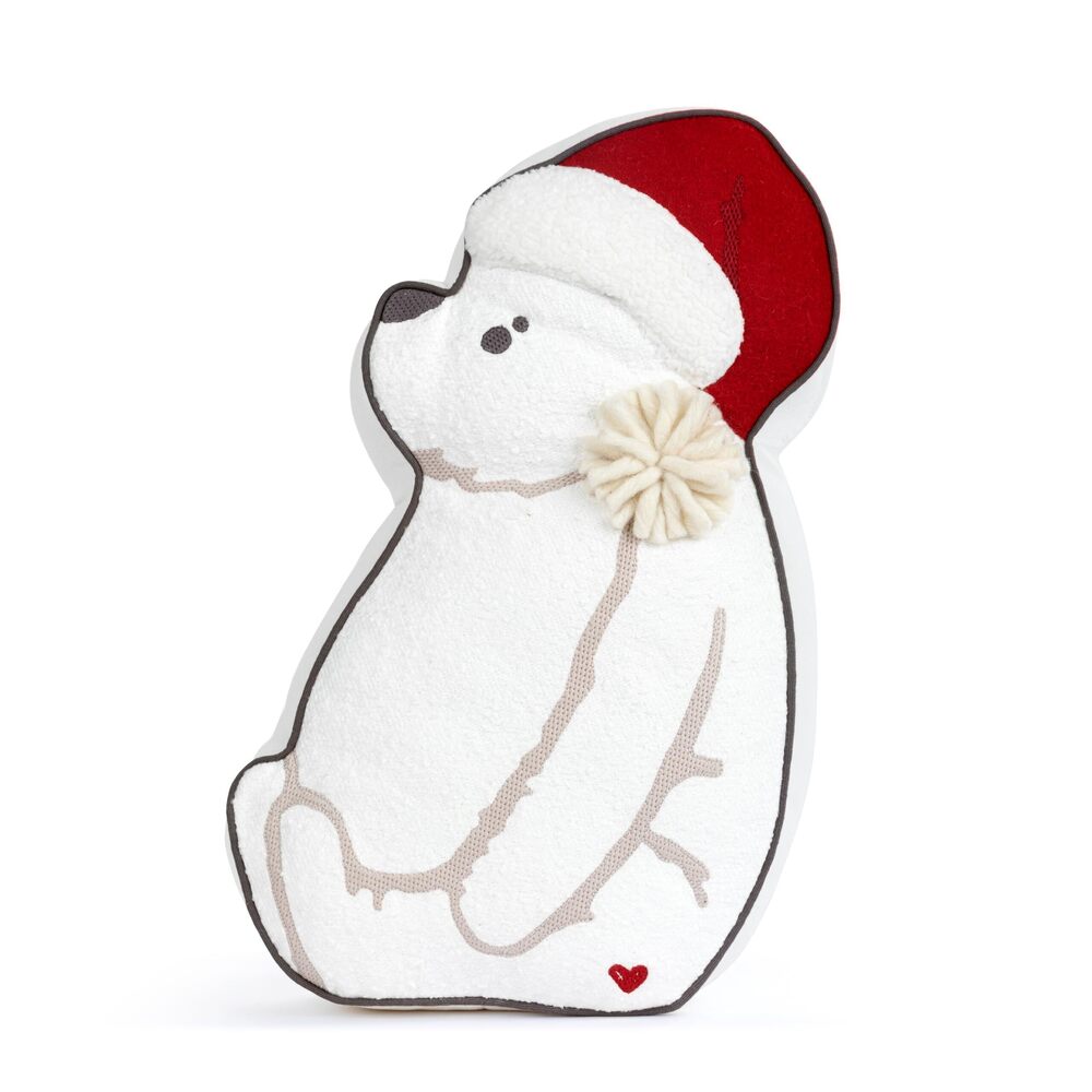 3326 Pooh Holiday Christmas Together Classic White, Bright Red 17 x 10 Inch